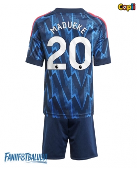 Arsenal Noni Madueke #20 Echipament de Fotbal Replică 2025-26 Copii Deplasare (+ Șorturi)